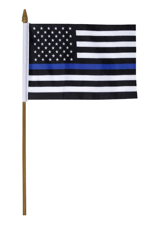 USA Thin Blue Line Flag (12
