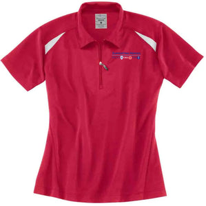 Ladies Rivers End Polo (Red & Navy)