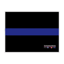 Load image into Gallery viewer, Thin Blue Line Blanket