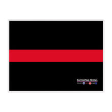 Load image into Gallery viewer, Thin Red Line Blanket