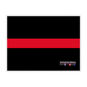 Thin Red Line Blanket
